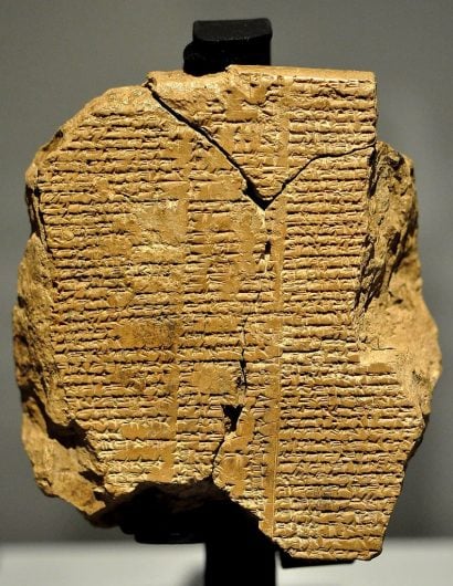 Poema de Gilgamesh: novela de fantasía más antigua Tabla V de Epopeya de Gilgamesh