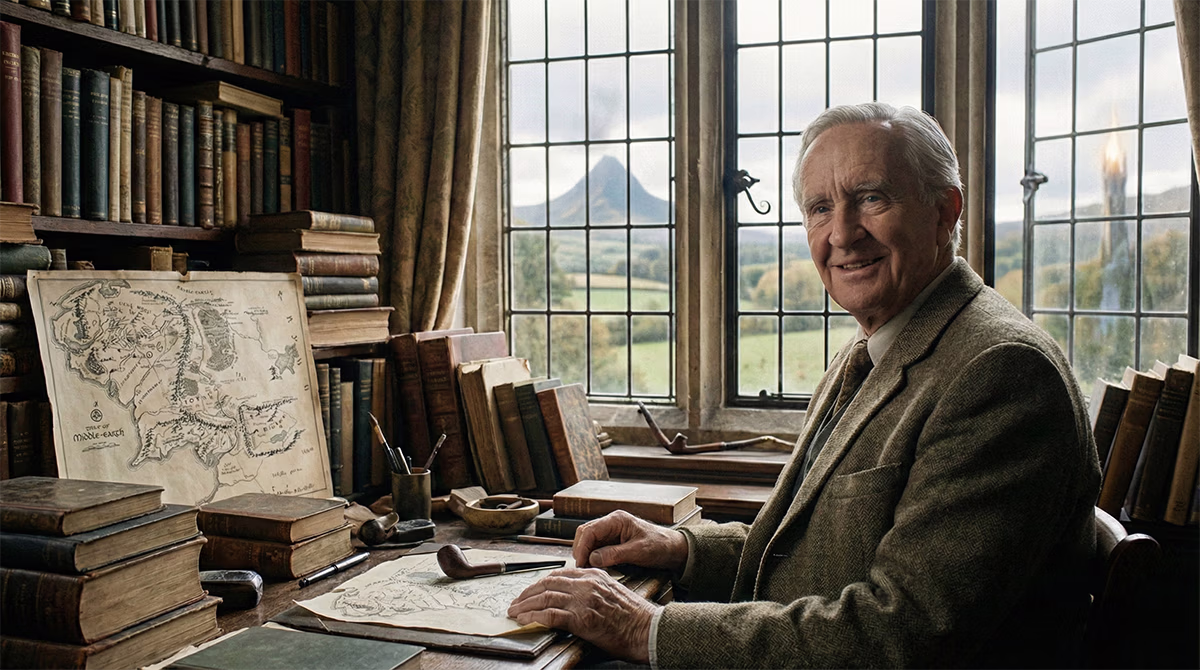 Escritor JRR Tolkien