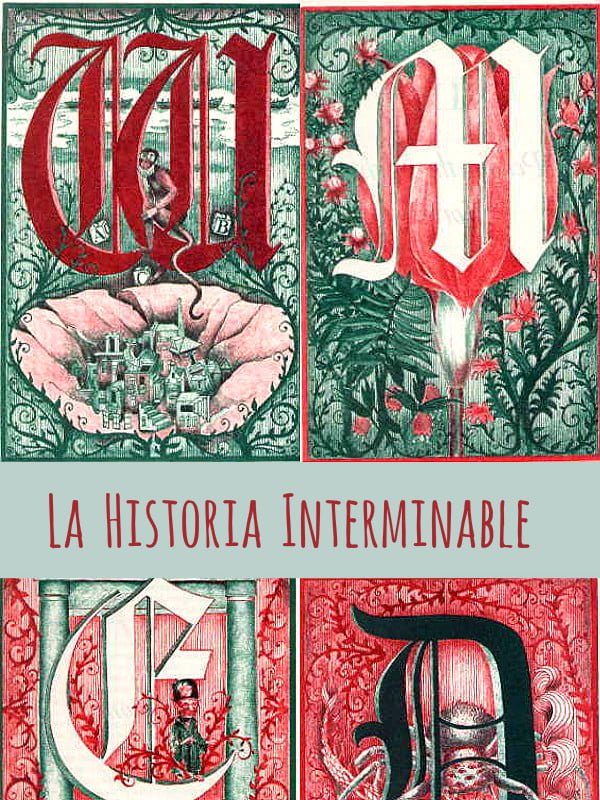 La historia interminable Letras capitulares en «La historia interminable»