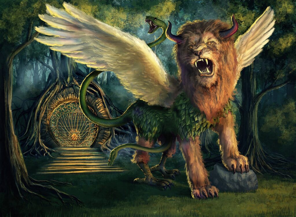 Ogros: de la brutalidad mitológica a la fantasía moderna (y por qué no son como Shrek) Humbaba, el primer ogro en la epopeya de Gilgamesh.