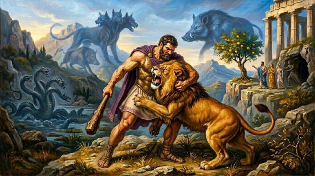 12 trabajos Heracles